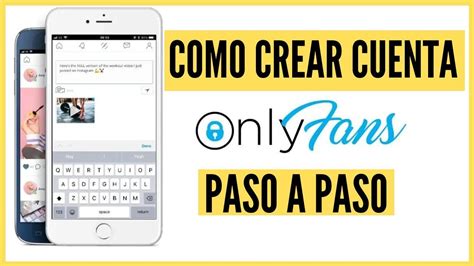 onlyfans crear|Crear una cuenta en OnlyFans